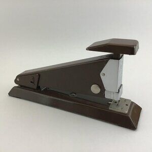 Vintage Apsco Stapler Model 2002 Brown Made in Sweden